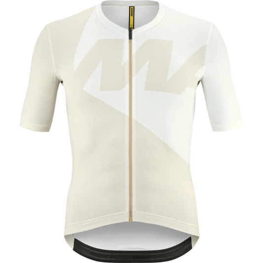 MAVIC ICON GRAPHIC Korte Mouw Jersey Beige