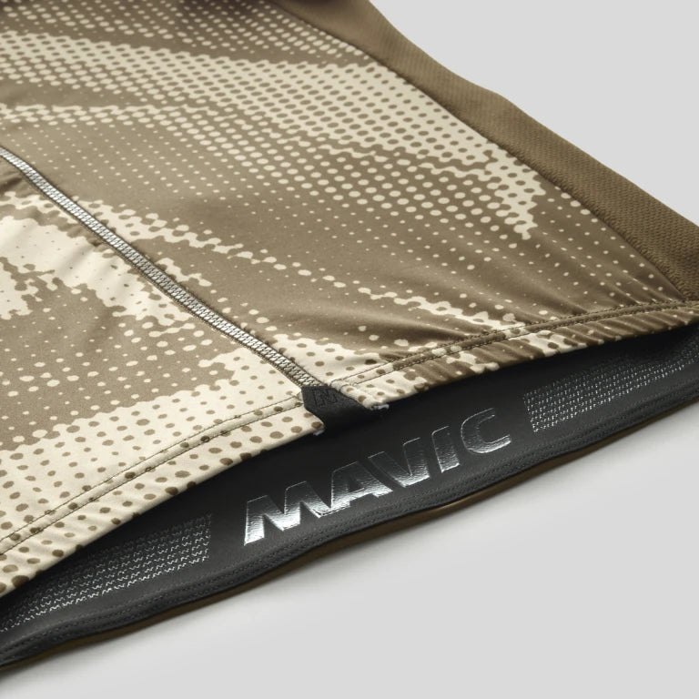 MAVIC AKSIUM GRAPHIC Korte Mouw Trui Beige/Bruin