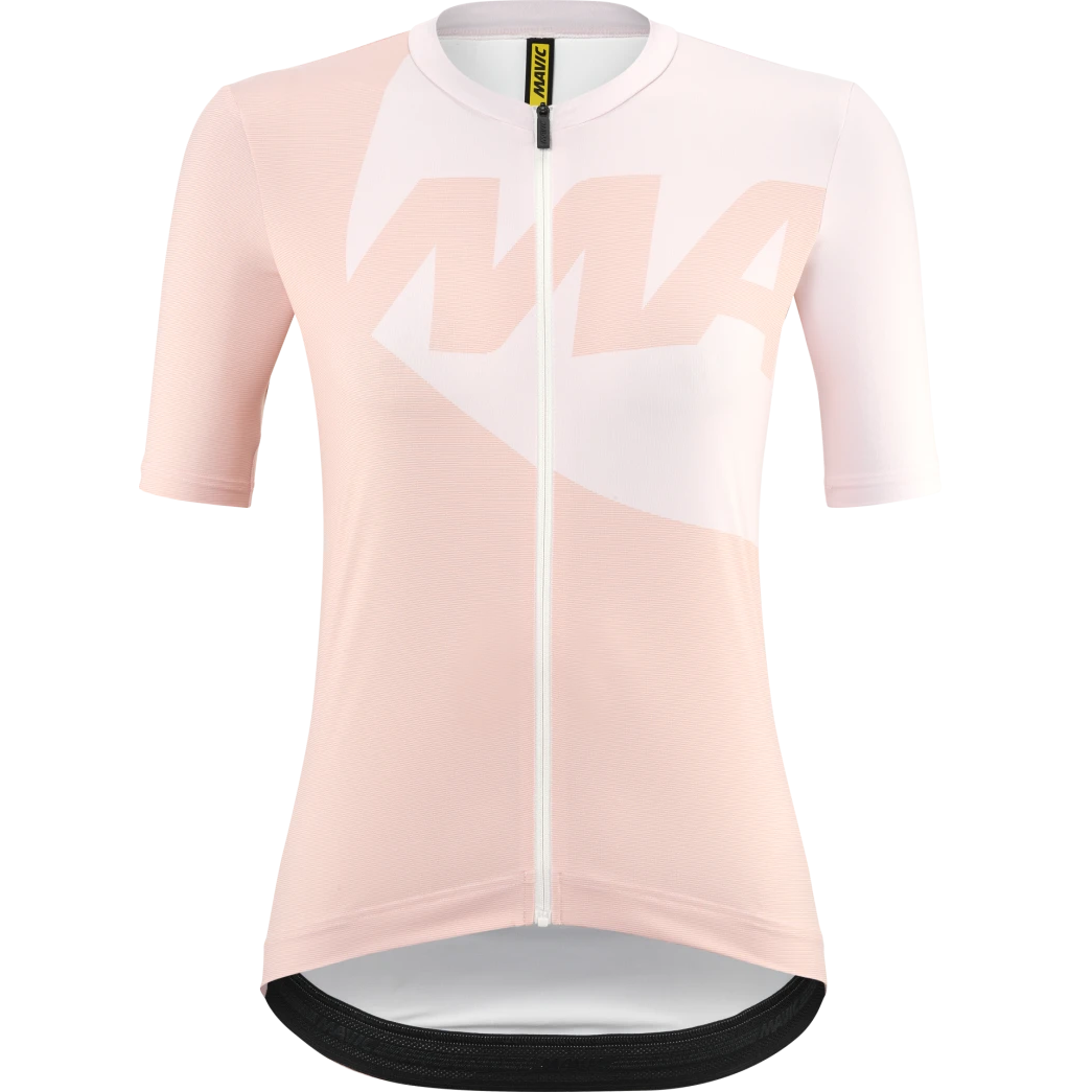 Maillot MAVIC ICON GRAPHIC Manches Courtes Femme Rose