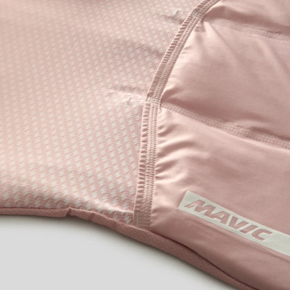 Wielershirt MAVIC AKSIUM Korte Mouwen Dames Roze