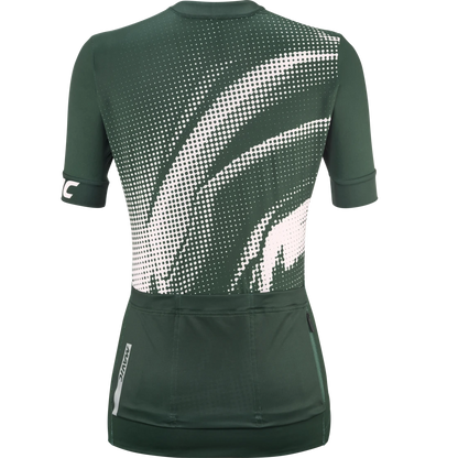 Shirt MAVIC AKSIUM GRAPHIC Korte Mouwen Dames Kaki/Roze
