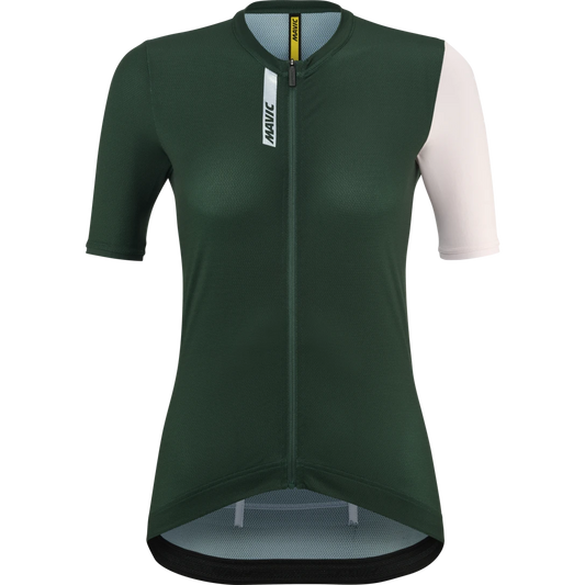 Maillot MAVIC ESSENTIAL Manches Courtes Femme Vert