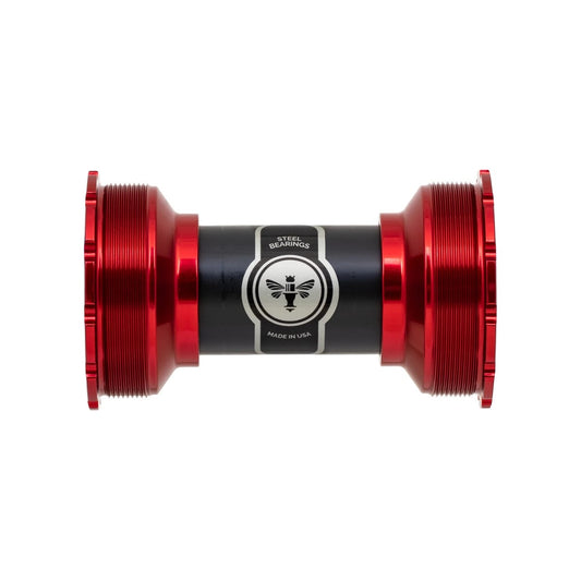 CHRIS KING ThreadFit T47 24i 86/92mm Rood crankstel