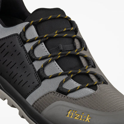 MTB-schoenen FIZIK TERRA ERGOLACE GTX FLAT Zwart/Grijs
