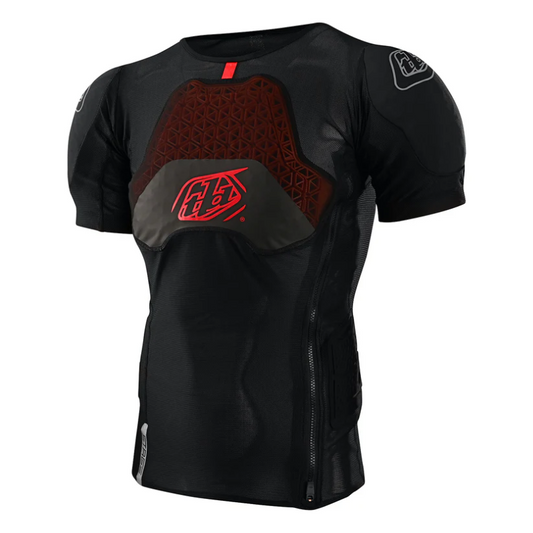 TROY LEE DESIGNS STAGE GHOST D3O Bescherming T-shirt Korte Mouw Zwart