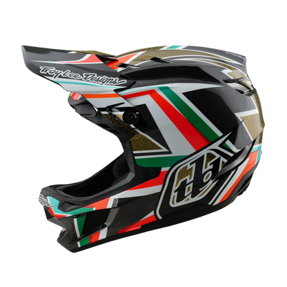 Casque VTT TROY LEE DESIGNS D4 CARBON MIPS Frames Noir/Or
