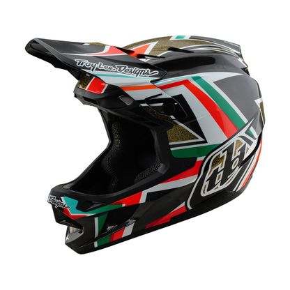 Casque VTT TROY LEE DESIGNS D4 CARBON MIPS Frames Noir/Or