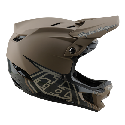 Casque VTT TROY LEE DESIGNS D4 COMPOSITE MIPS Marron