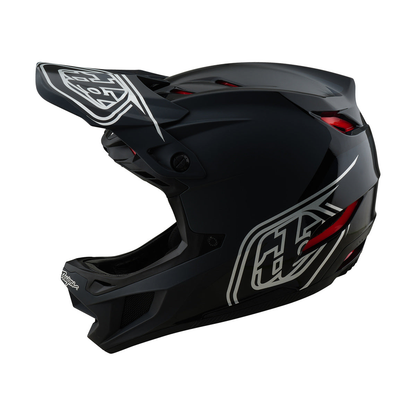 Casque VTT TROY LEE DESIGNS D4 POLYACRYLITE MIPS SHADOW Noir