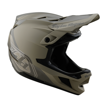 Casque VTT TROY LEE DESIGNS D4 POLYACRYLITE MIPS SHADOW Kaki