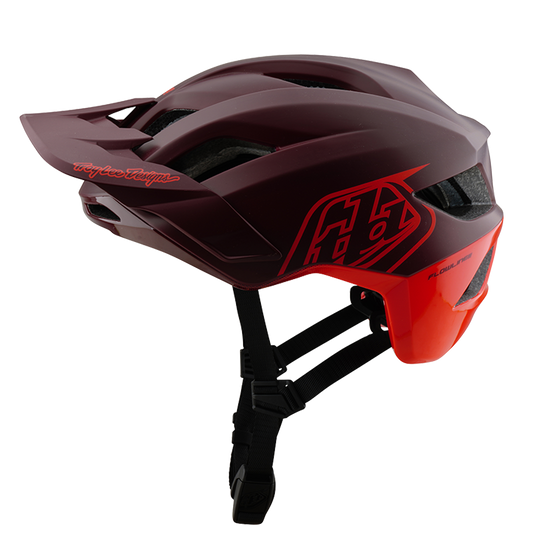 MTB Helm TROY LEE DESIGNS FLOWLINE SE MIPS Bordeaux/Rood