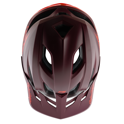 MTB-Helm TROY LEE DESIGNS FLOWLINE SE MIPS Bordeaux/Rood