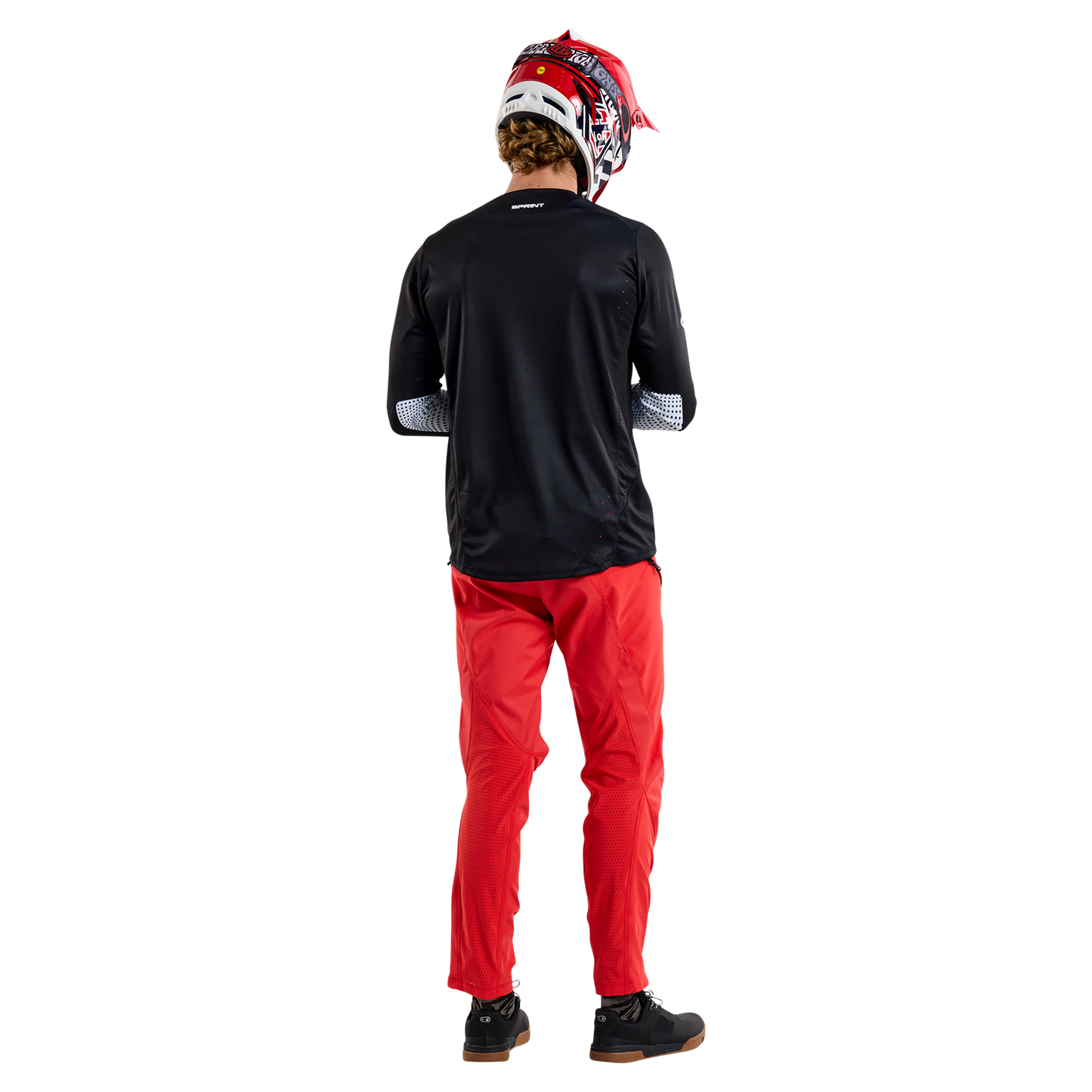 TROY LEE DESIGNS SPRINT Lange Mouw Trui Zwart