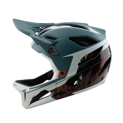 Casque VTT TROY LEE DESIGNS STAGE MIPS NEAUWAVE Gris