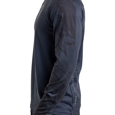 TROY LEE DESIGNS SKYLINE Zwemkleding Lange Mouw Blauw