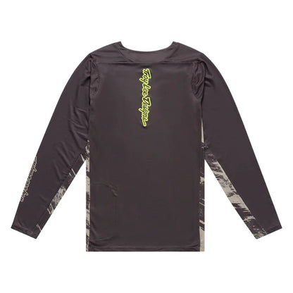 Shirt TROY LEE DESIGNS SKYLINE Lange Mouwen Grijs/Zwart