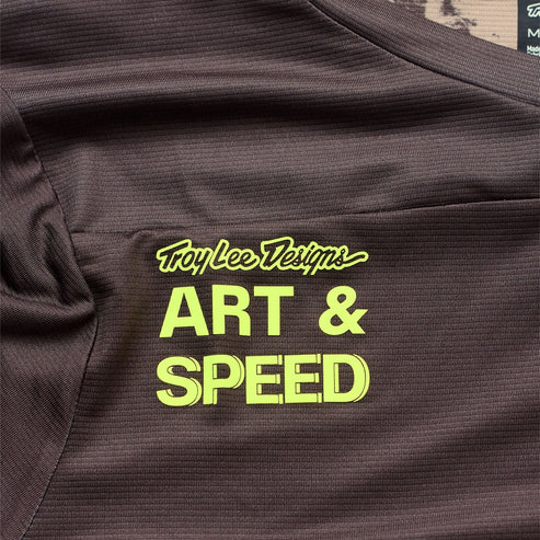 TROY LEE DESIGNS SKYLINE Lange Mouw Zwemkleding Zwart