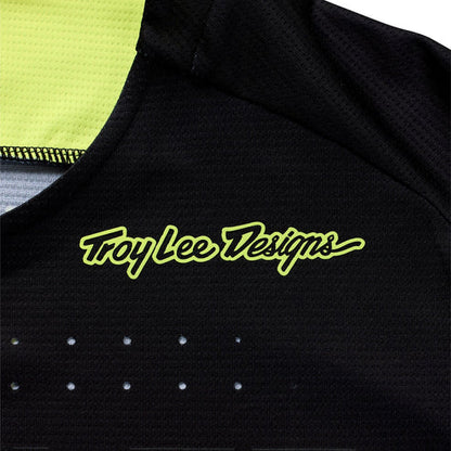 TROY LEE DESIGNS SPRINT Shirt Lange Mouwen Zwart/Geel