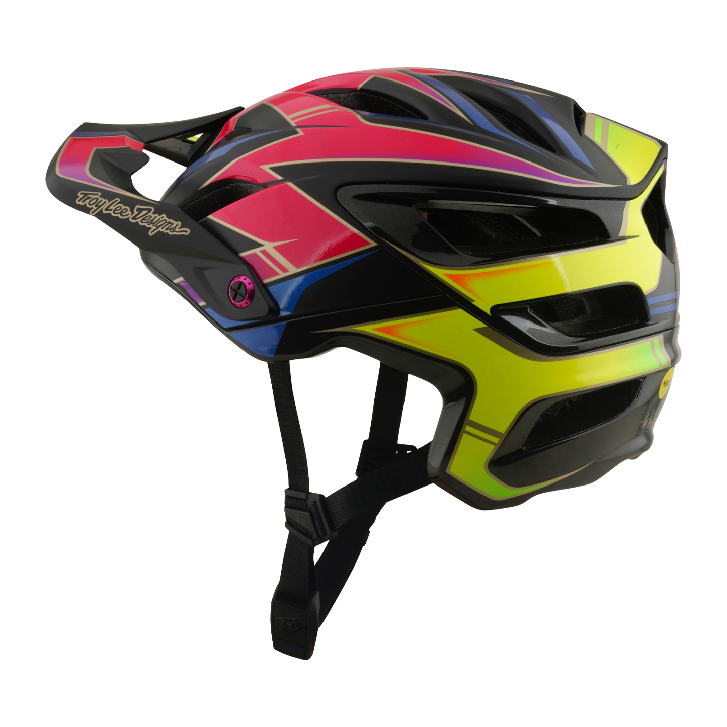 TROY LEE DESIGNS A3 MIPS ELECTRA MTB Helm Zwart