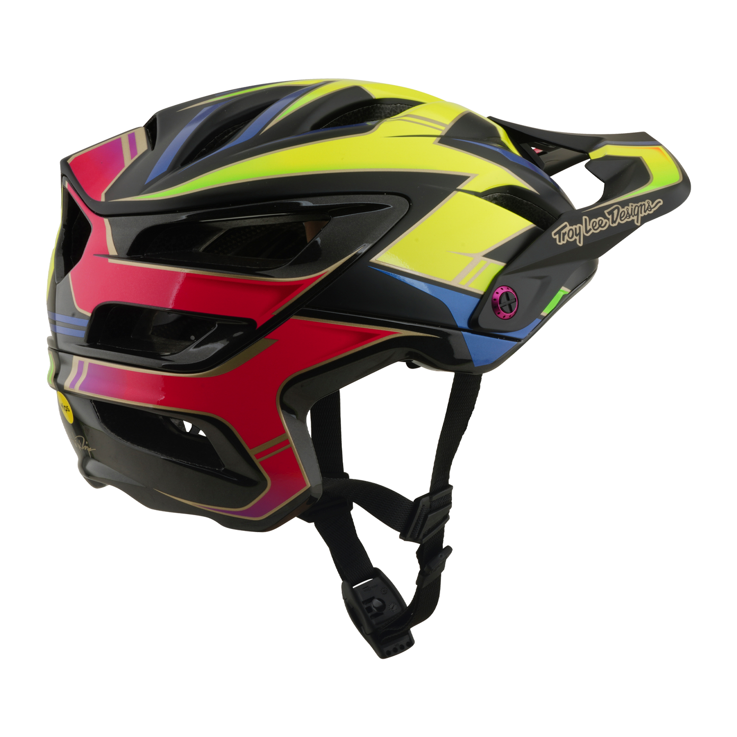 TROY LEE DESIGNS A3 MIPS ELECTRA MTB Helm Zwart