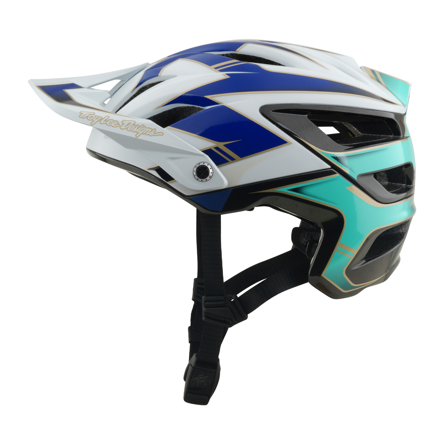 Casque VTT TROY LEE DESIGNS A3 MIPS ELECTRA Blanc