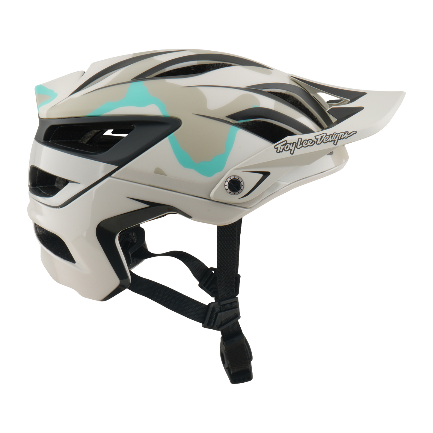 Casque VTT TROY LEE DESIGNS A3 MIPS HALO PUMICE Blanc/Camo