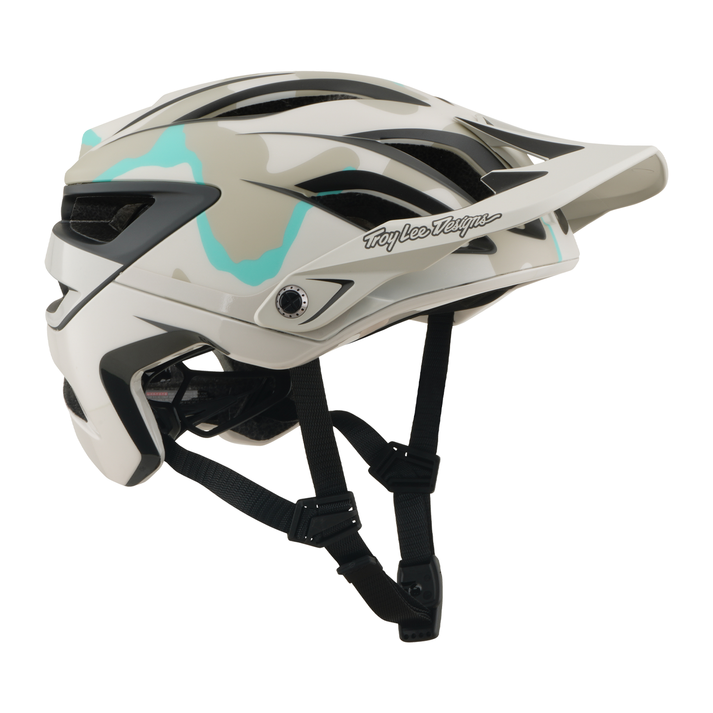 Casque VTT TROY LEE DESIGNS A3 MIPS HALO PUMICE Blanc/Camo