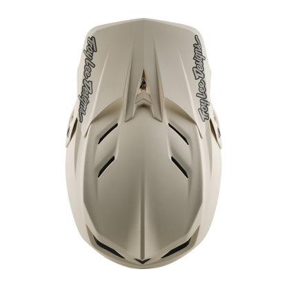 Casque VTT TROY LEE DESIGNS D4 COMPOSITE MIPS STEALTH PUMICE Blanc