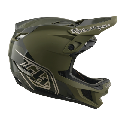 Casque VTT TROY LEE DESIGNS D4 POLYACRYLITE MIPS SHADOW BEETLE Kaki