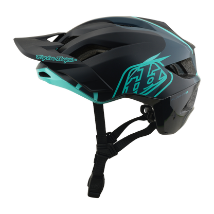MTB-helm TROY LEE DESIGNS FLOWLINE SE MIPS BADGE Carbon/Blauw