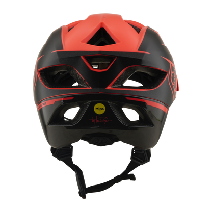 MTB-helm TROY LEE DESIGNS FLOWLINE SE MIPS HYDRO Koraal/Houtskool