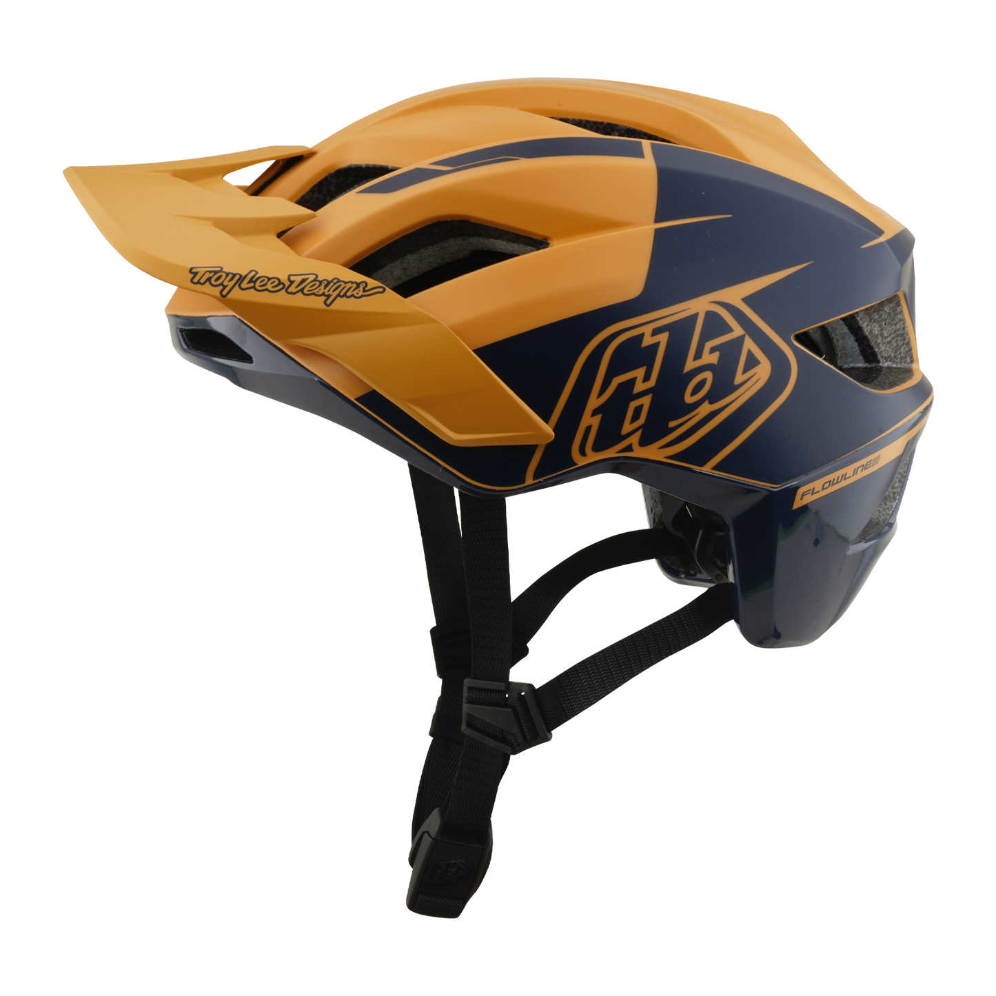 Casque VTT TROY LEE DESIGNS FLOWLINE SE MIPS HYDRO Moutarde/Noir