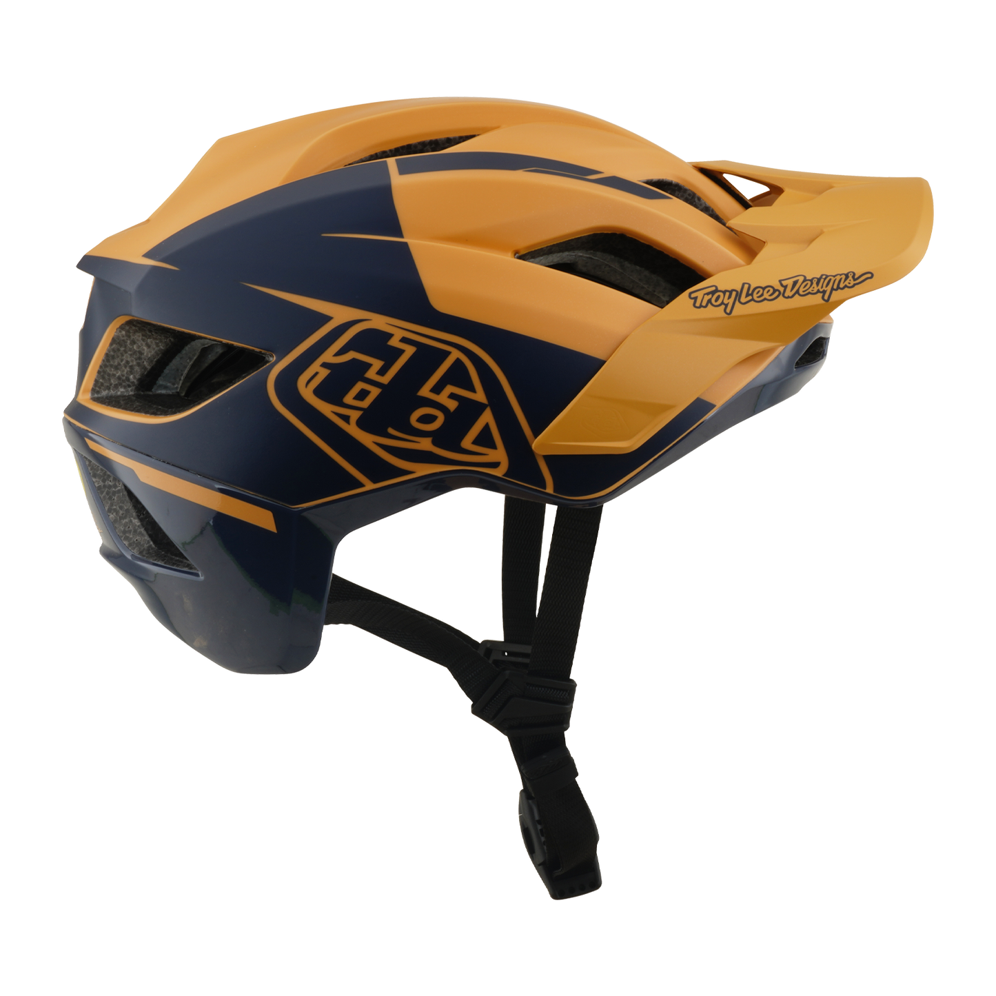 Casque VTT TROY LEE DESIGNS FLOWLINE SE MIPS HYDRO Moutarde/Noir