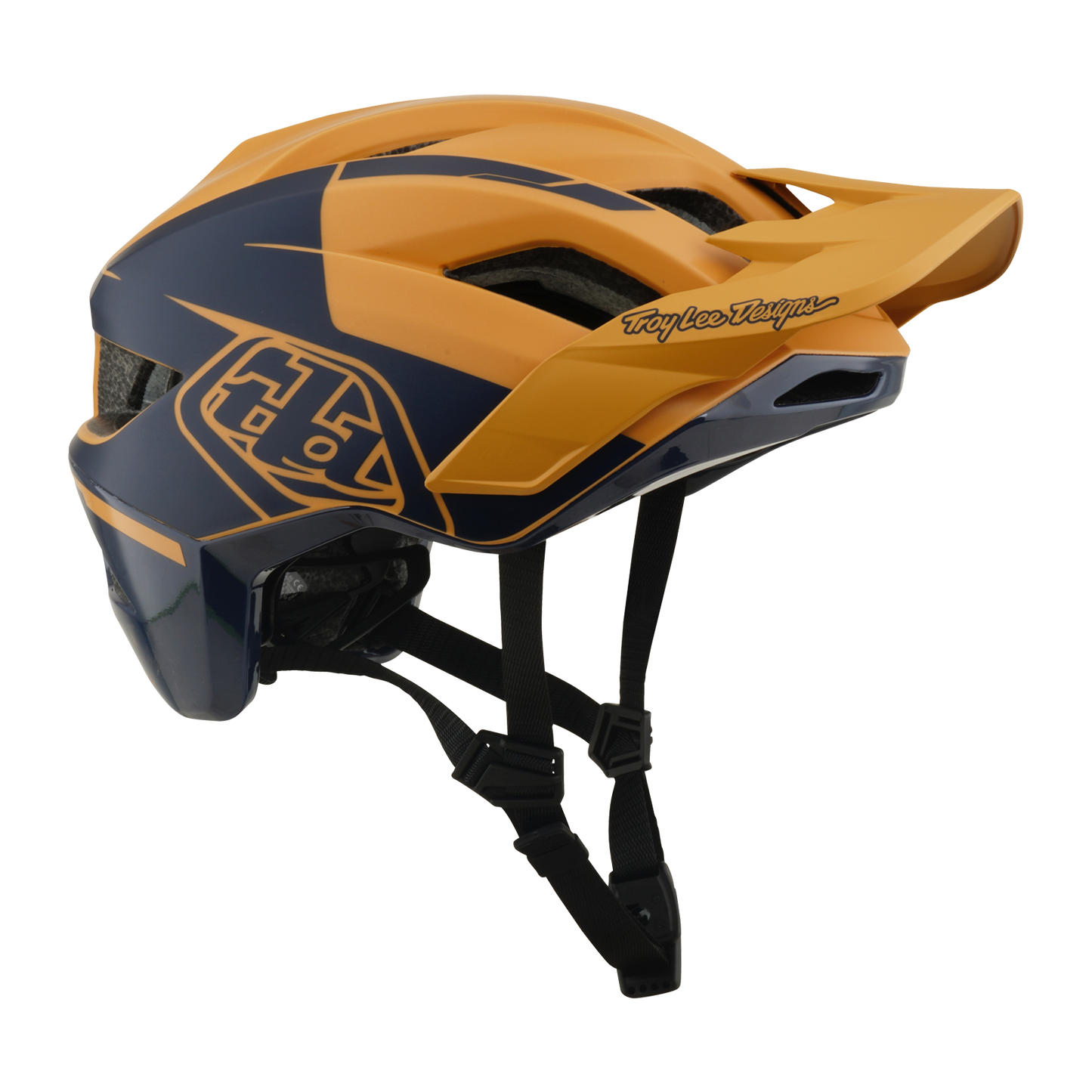 Casque VTT TROY LEE DESIGNS FLOWLINE SE MIPS HYDRO Moutarde/Noir