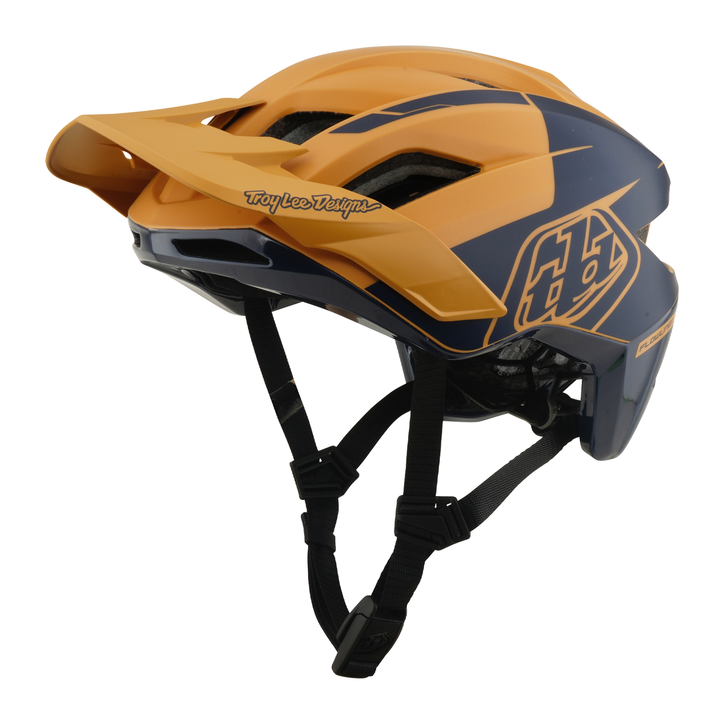 Casque VTT TROY LEE DESIGNS FLOWLINE SE MIPS HYDRO Moutarde/Noir