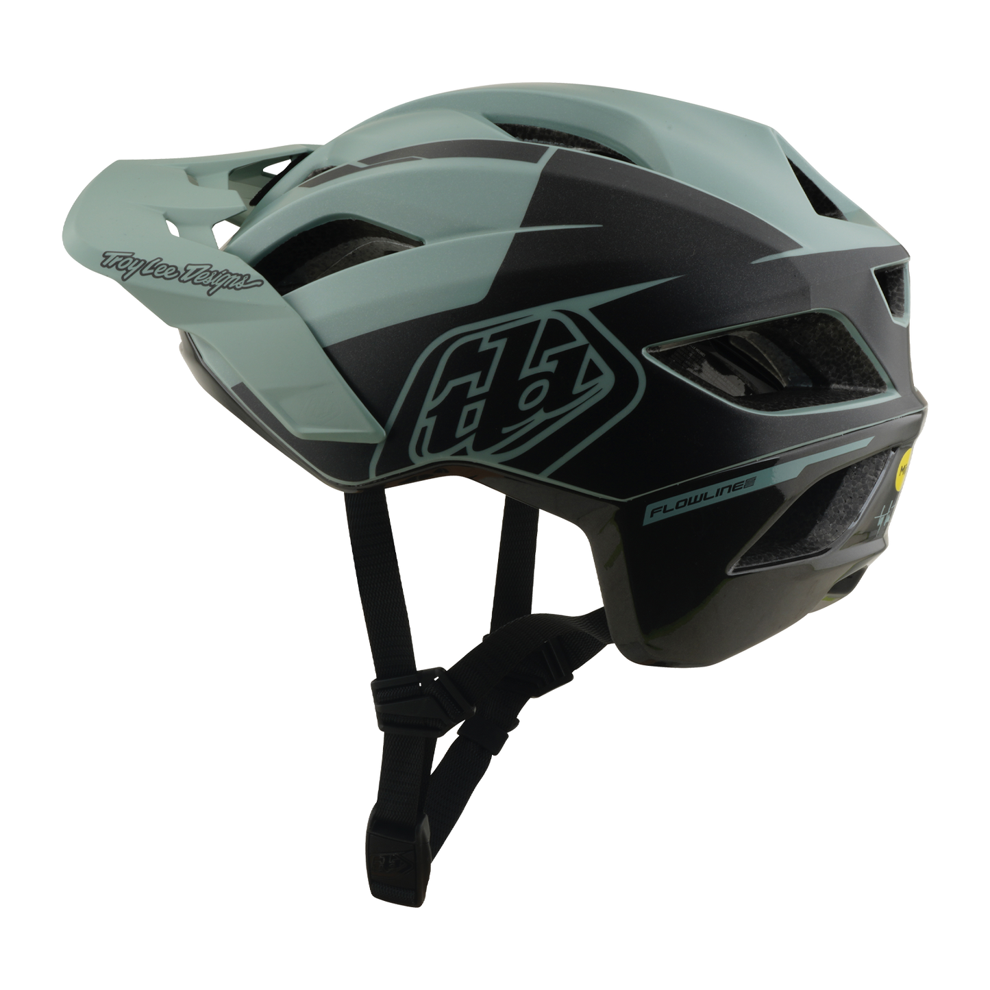 Casque VTT TROY LEE DESIGNS FLOWLINE SE MIPS HYDRO Sage/Charcoal
