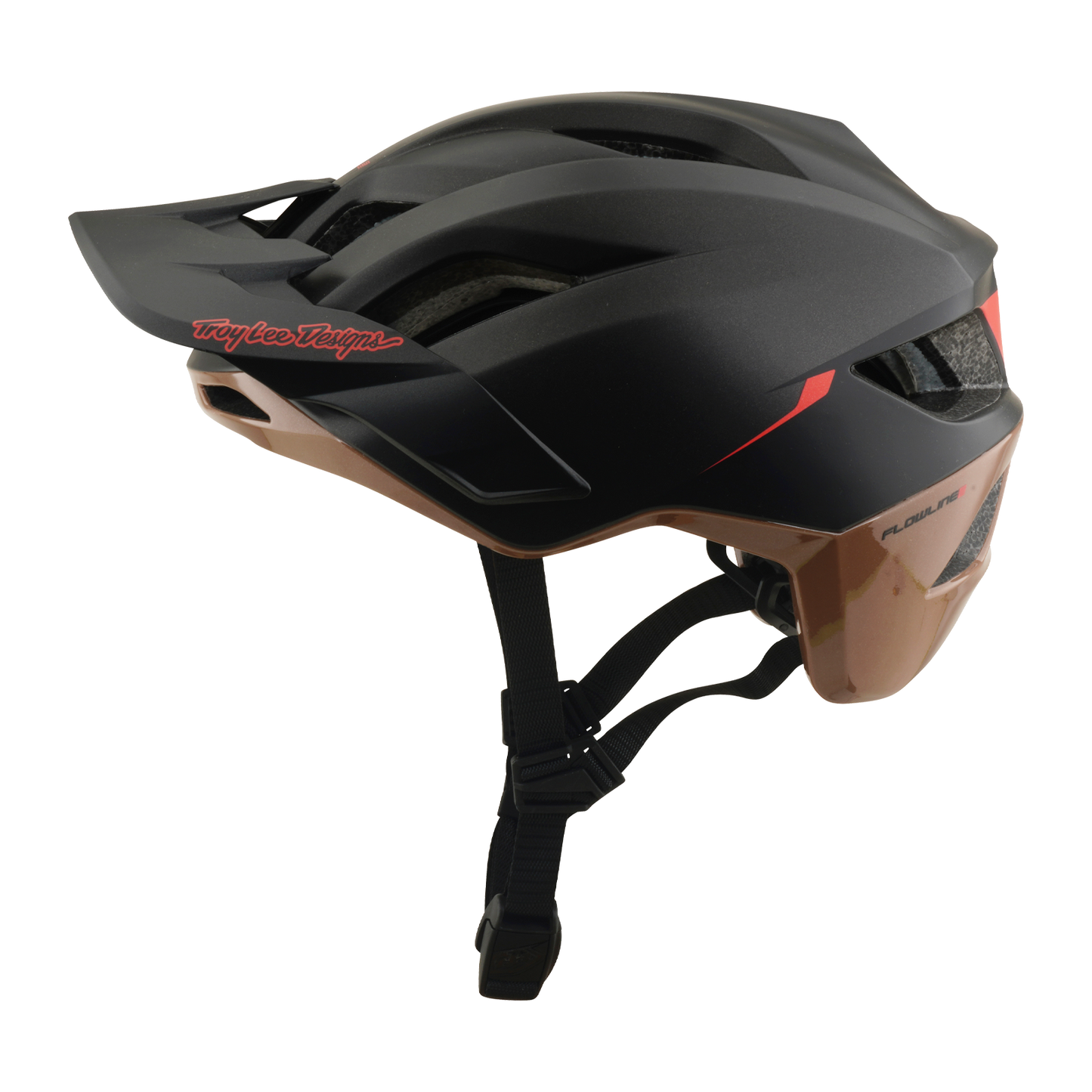 Casque VTT TROY LEE DESIGNS  FLOWLINE SE MIPS STACKS Noir/Marron