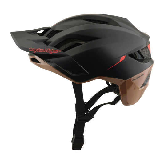 MTB Helm TROY LEE DESIGNS FLOWLINE SE MIPS STACKS Zwart/Bruin