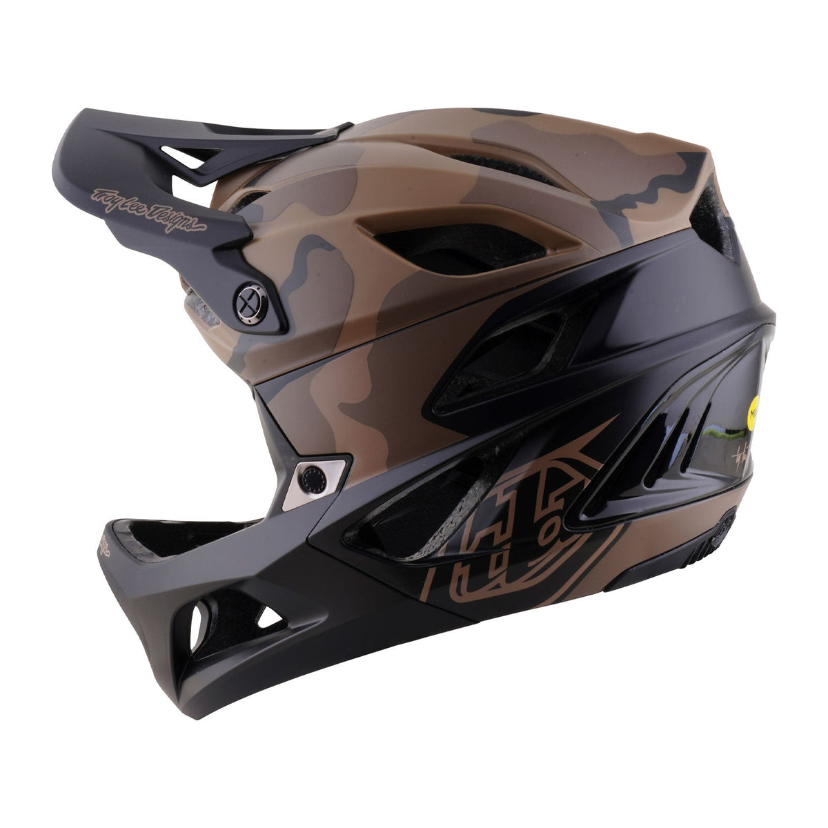 TROY LEE DESIGNS STAGE 2 SPLIT mountainbikehelm bruin/camouflage