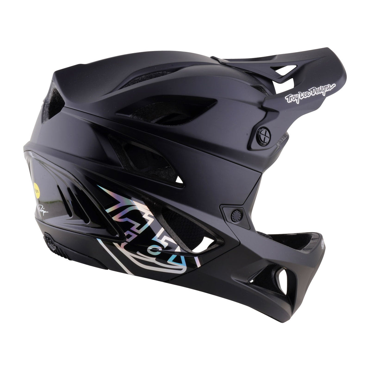 TROY LEE DESIGNS STAGE 2 STEALTH-mountainbikehelm zwart