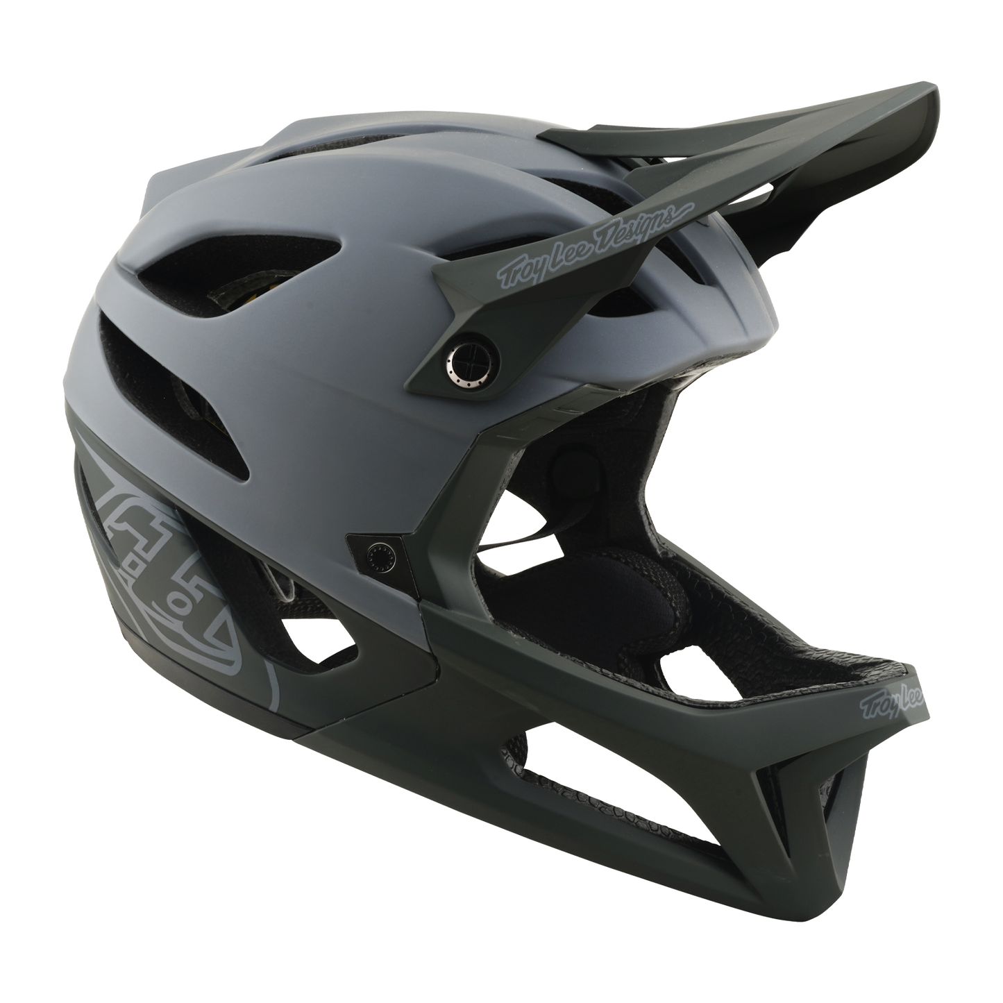 TROY LEE DESIGNS STAGE MIPS DRONE MTB Helm Grijs
