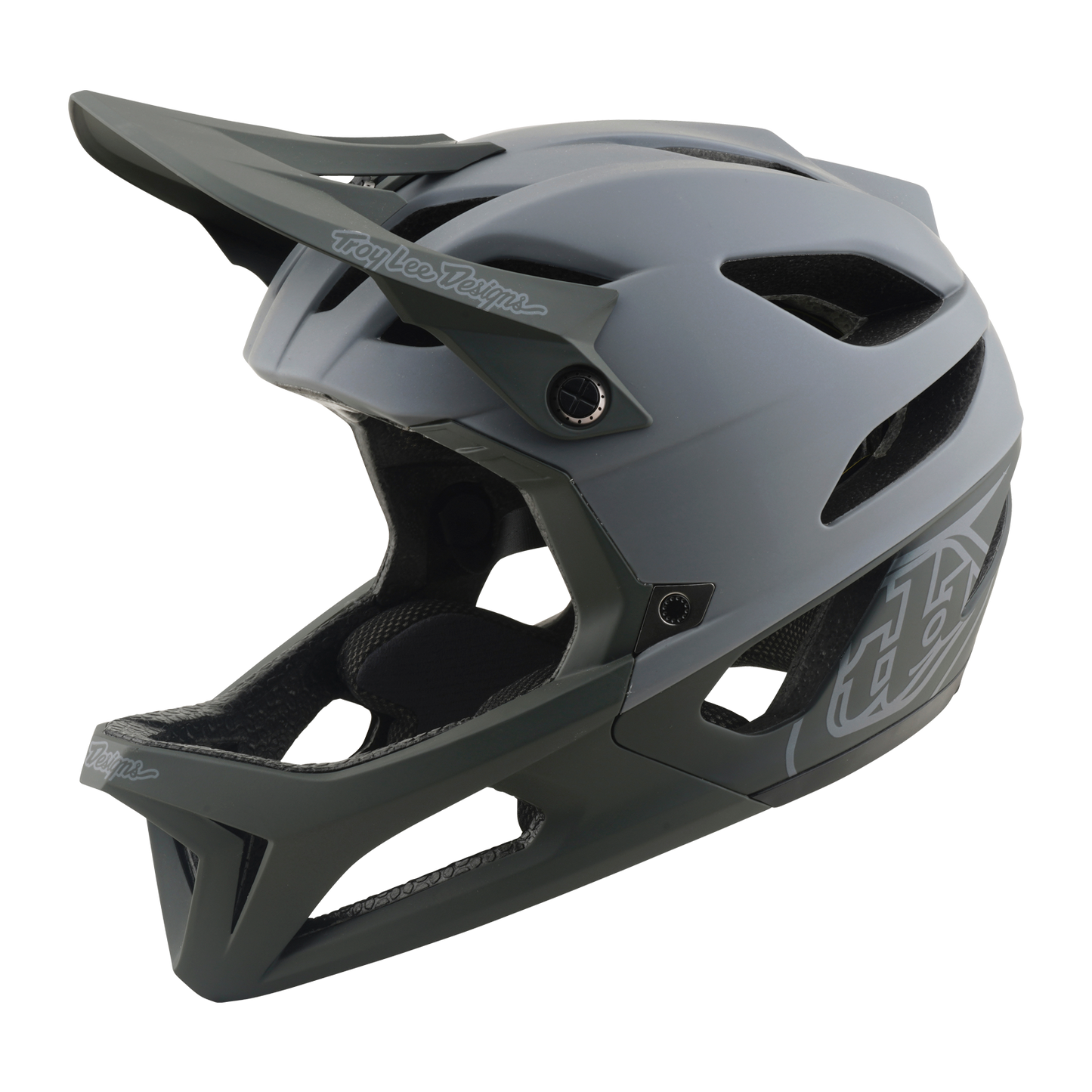 TROY LEE DESIGNS STAGE MIPS DRONE MTB Helm Grijs