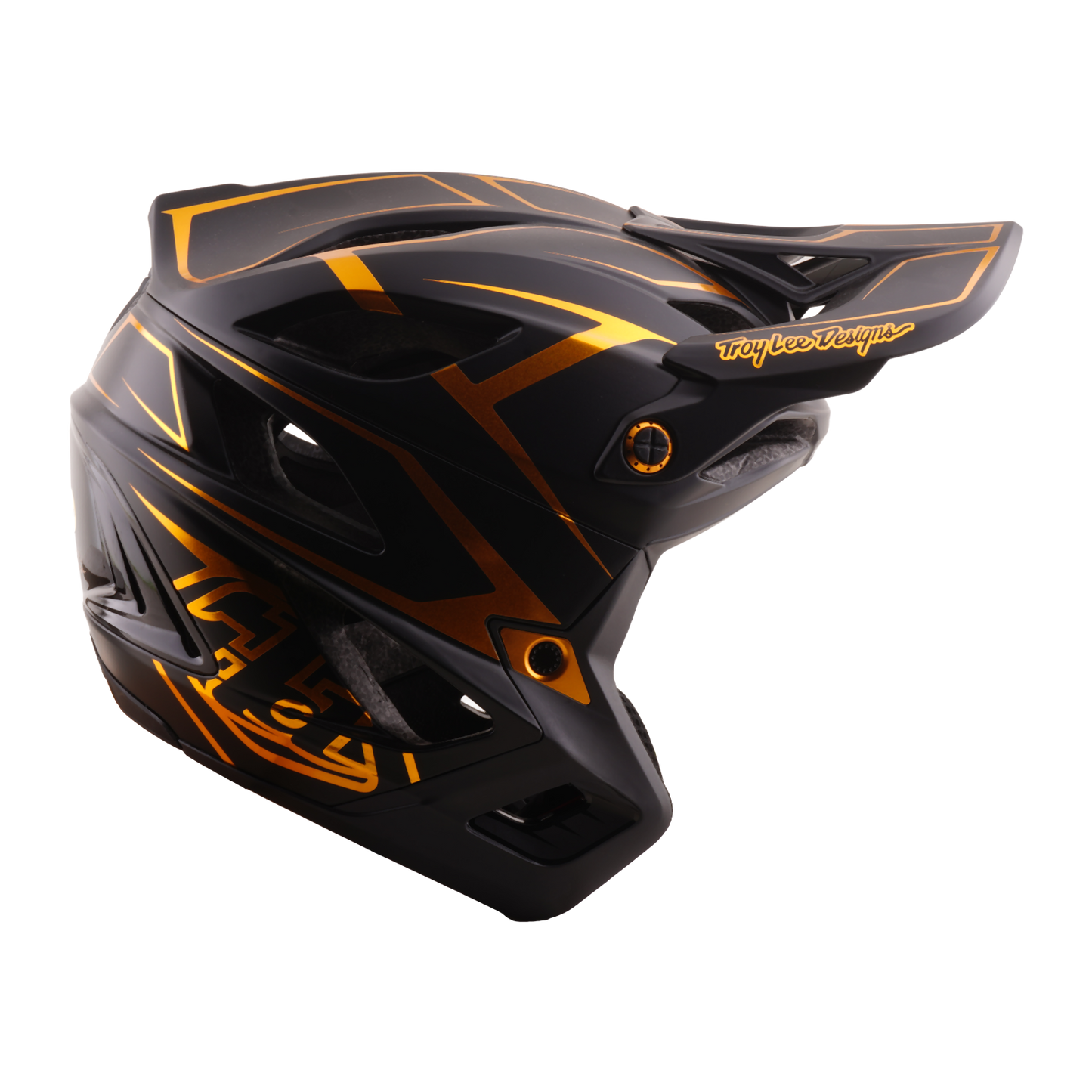 Casque VTT TROY LEE DESIGNS STAGE STUNT PINSTRIPE Noir