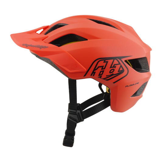 Casque VTT TROY LEE DESIGNS FLOWLINE POINT MIPS Junior Corail