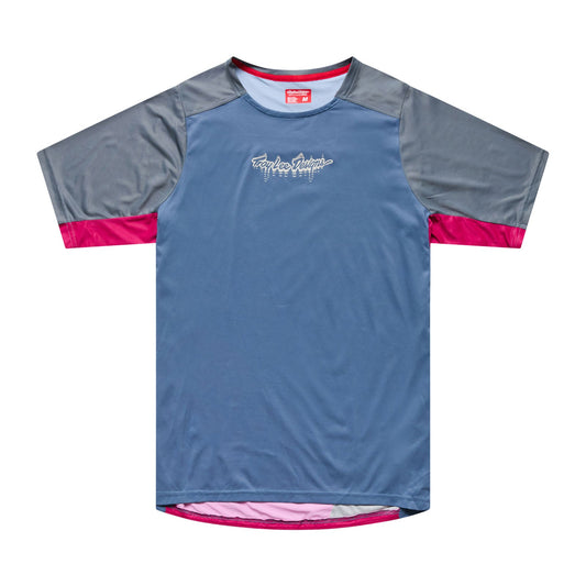 TROY LEE DESIGNS SKYLINE PRO DESCEND fietsshirt met korte mouwen, Slate