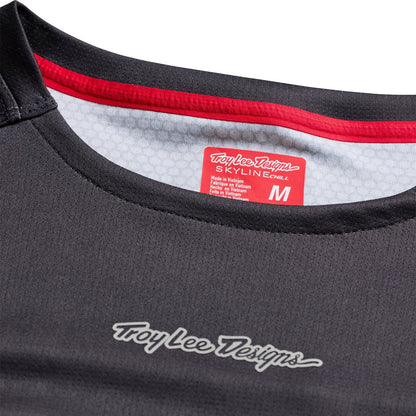 TROY LEE DESIGNS SKYLINE CHILL SWITCHBACK fietsshirt met lange mouwen, carbonkleurig