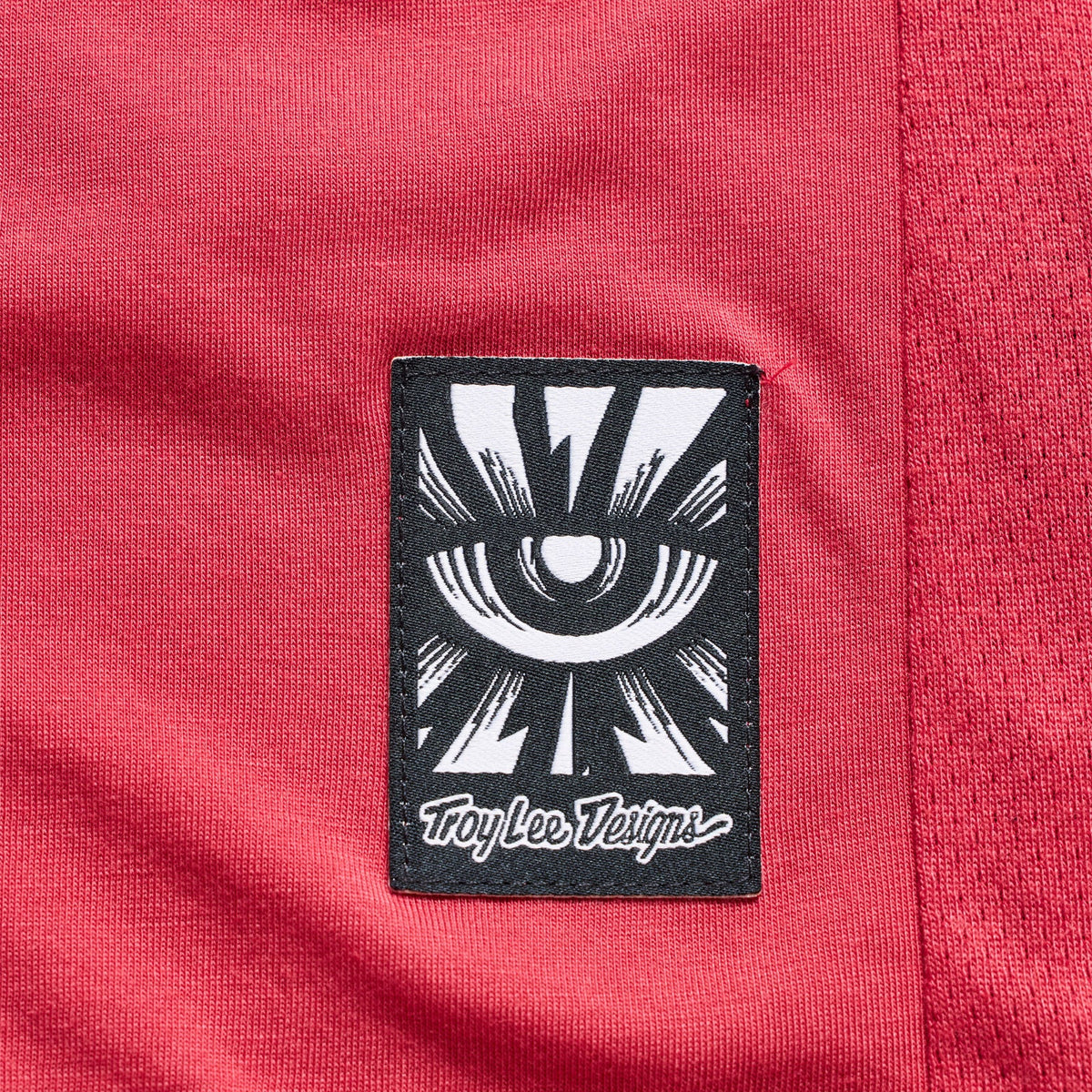 Fietsshirt TROY LEE DESIGNS SKYLINE RIDE FEATHERED met lange mouwen, vurig rood