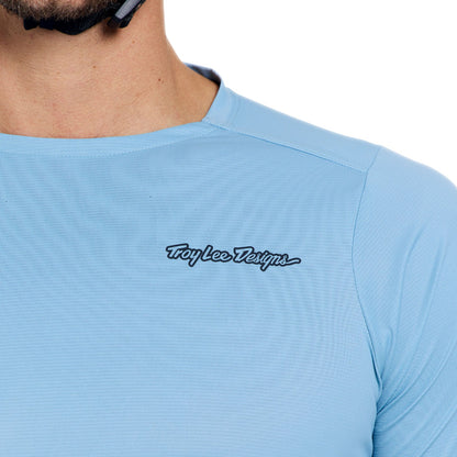 Maillot TROY LEE DESIGNS SKYLINE PRO MONO Manches Longues Bleu