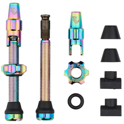 Set van 2 Tubeless Ventielen WOLF TOOTH CLIK VALVE Oil Slick