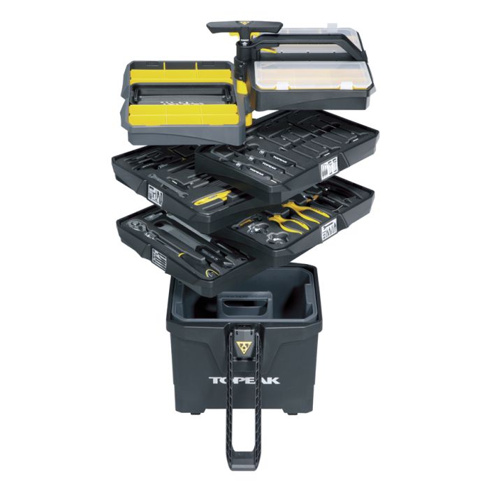 TOPEAK PREPSTATION PRO draagbare werkplaats (55 eenheden)